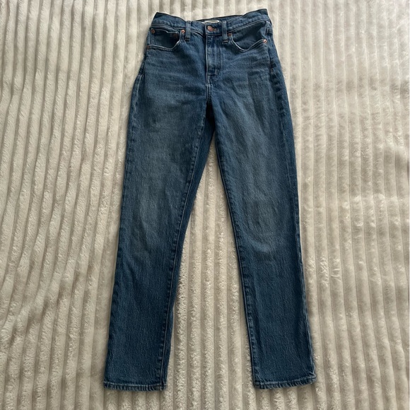Madewell The High-Rise Slim Boyjean • size 24 - Picture 1 of 14